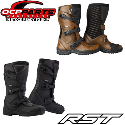 NEW RST AMBUSH CE WATERPROOF MOTORCYCLE RIDING BOOT - PICK COLOR & SIZE