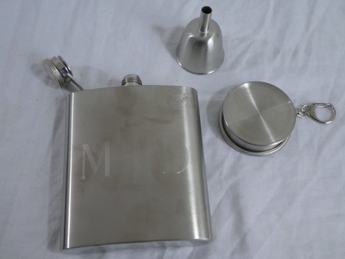 Visol Products MTD 8oz SS Flask Pouring Spout Expandable Cup New In Original Box - Picture 9 of 12