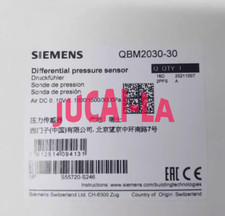 Siemens QBM2030-30 Air Differential Pressure Sensor 1PC NEW