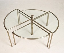 Składany stół konferencyjny - blat minimalistyczny design 1970