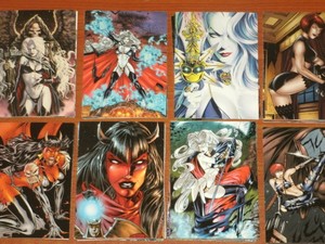 Lady Death Love Bites Women of Chaos 72 Card Base Set Comic Images 2001