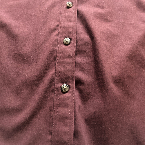 Velocity VT Virginia Tech Women's Button Down Long Sleeve Maroon Shirt Medium - Picture 5 of 11