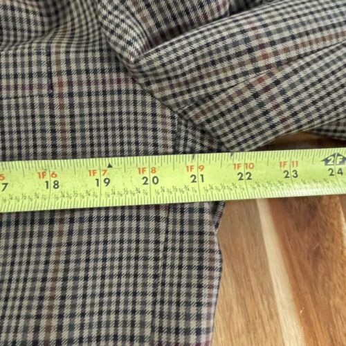 Vintage Brooks Brothers Union Made In USA 100% Wool Plaid Blazer 40R Multicolor - Picture 7 of 12