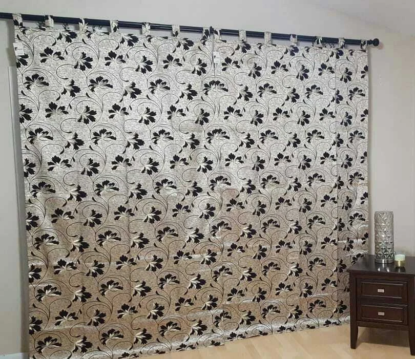 Tap Top Cortinas Cortinas Techo Alto 2 Paneles Juntos 104" X 96" Foto 4 de 4