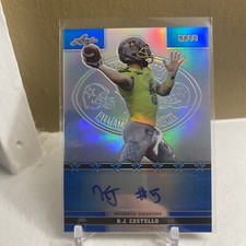 2016 Leaf All-American KJ K.J. Costello Blue Etch Auto Mississippi St #38/39