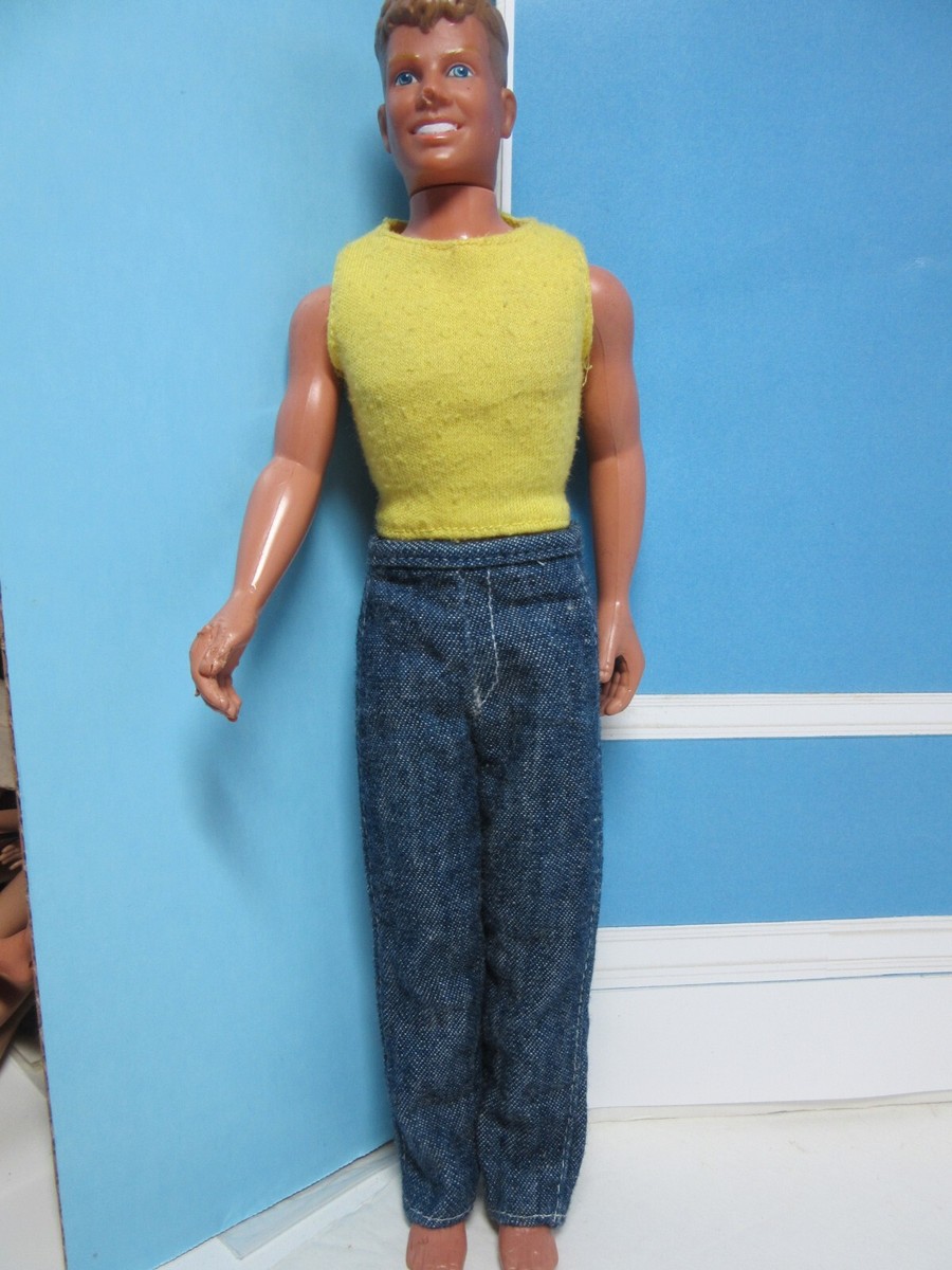 Joey McIntyre NKOTB Doll 1990 HASBRO Big Step with Gold Shirt TLC