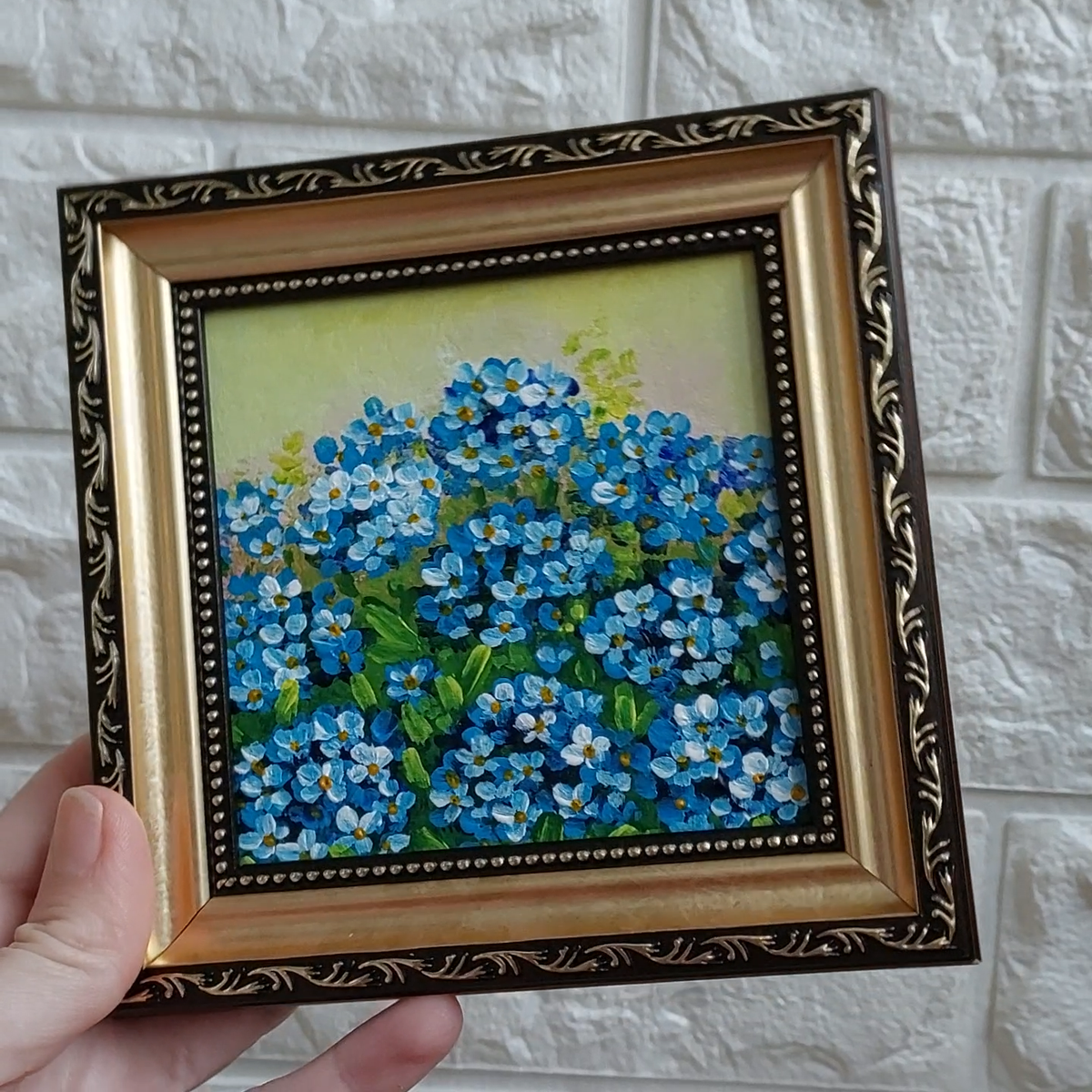 額付きアートグラフ　gofa フカヒレ　直筆 サイン　forget me not 額付きアートグラフ gofa フカヒレ 直筆 サイン forget me not 額付き