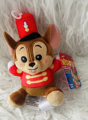 NWT Disney Dumbo Flying Elephant Timothy Mouse Wishables Plush Mini Micro Toy 4''