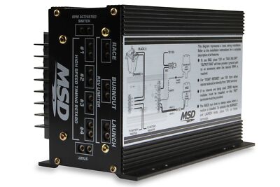 MSD 7AL-3 Ignition Control Box - RPM Activated Switch - Black | eBay