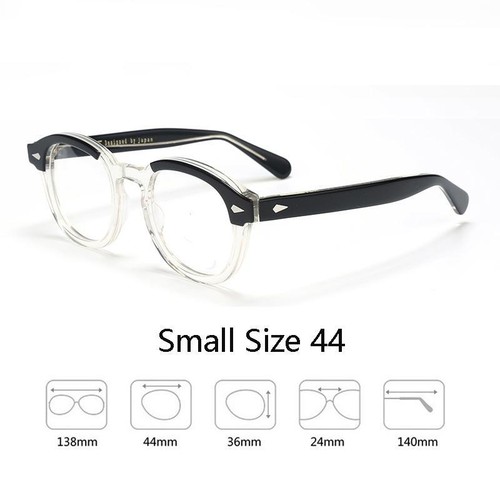 Men's Spectacle Frame Johnny Depp Lemtosh Style Glasses Transparent Lens - Picture 59 of 63