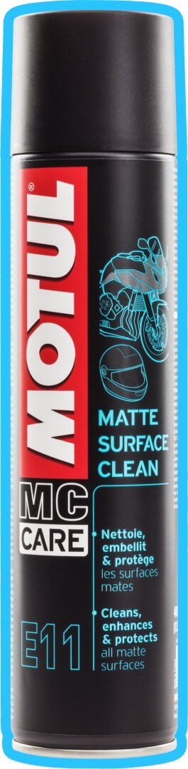 Motul E11 Matt Surface Clean 400ml nettoyant moto mat et traitement plastique