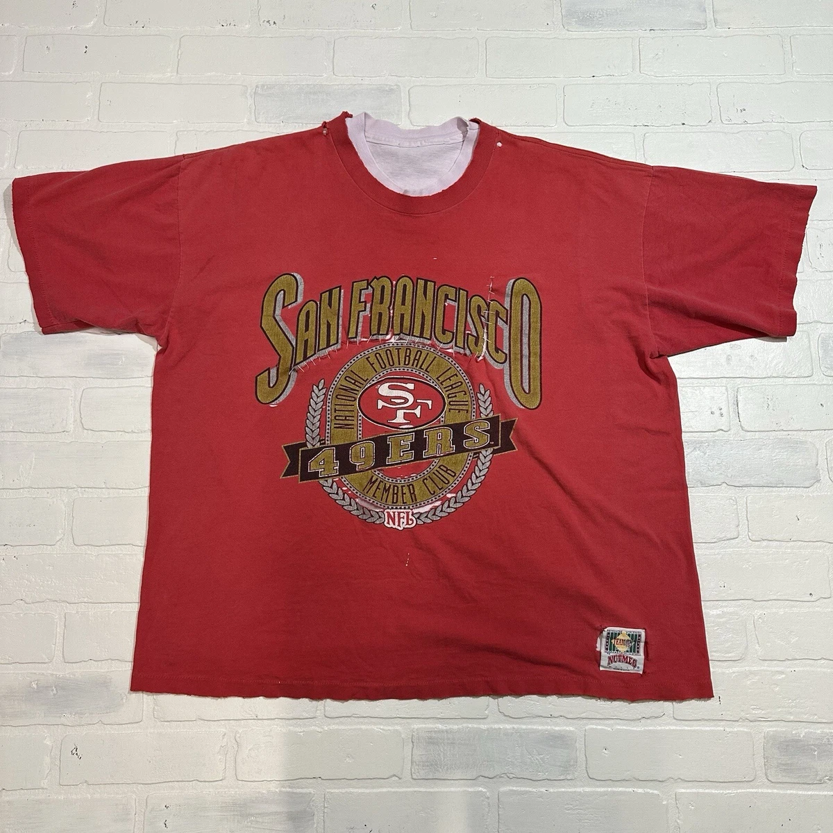 90's/NUTMEG/ナツメグ/49ERS/USA製Tシャツ/NFL Nutmeg San Francisco 49ers NFL Shirts for sale | eBay