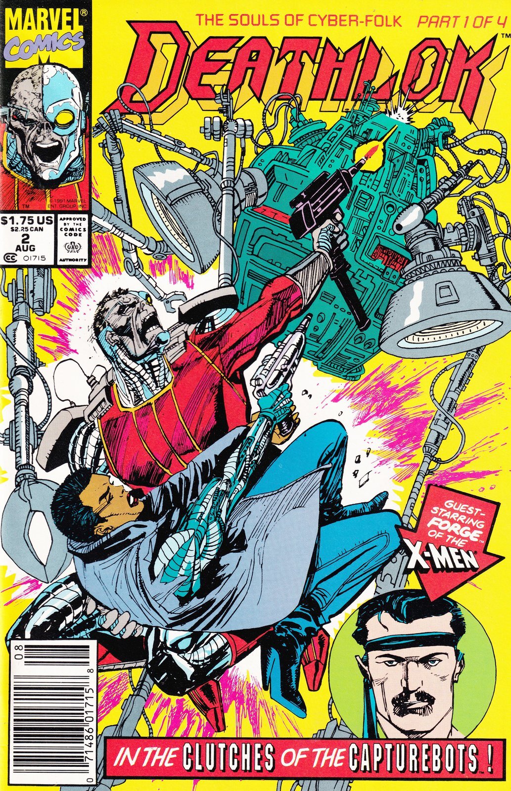 Deathlok #2 Newsstand Cover Marvel Comics