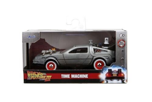 Merchandising Back To The Future 3: Jada Toys - Time Machine In Scala 1:32 Die-C