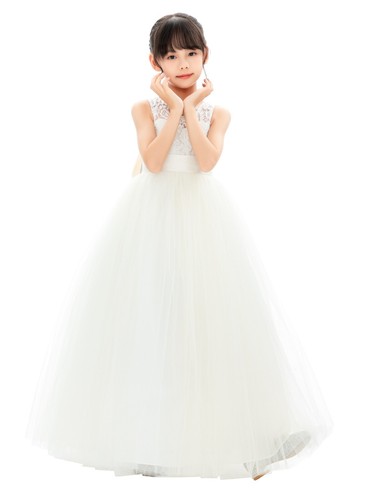 A-Line Flower Girl Dress Special Occasion Dress Birthday Party Dress Ball Gown - Picture 8 of 45