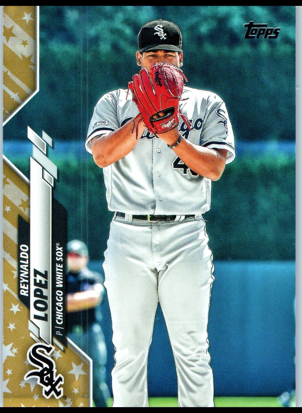 2020 Topps #488 Reynaldo Lopez Gold Star