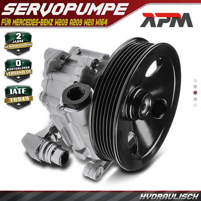 Servopumpe Servolenkung für Mercedes-Benz C E S W203 A209 W211 W164 W220 R171