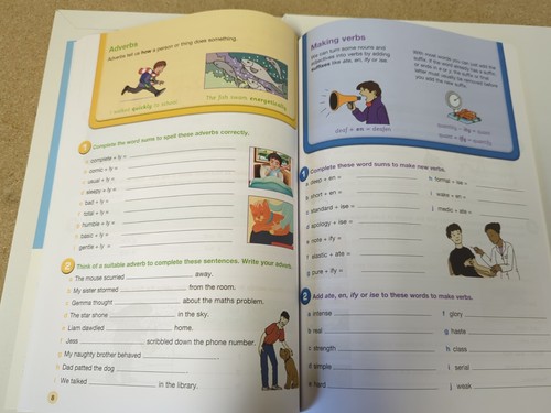 Math's English Age 8-9 Key Stage 2 Activity Book Letts Make It Easy New - Picture 10 of 13