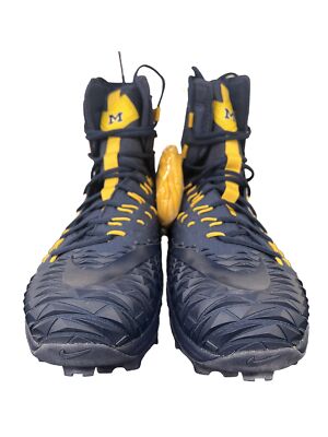 Size 15 WIDE Air Jordan Nike Michigan Wolverines Force  display picture 3