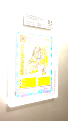 1x Wargreymon BGS 8.5 ST-84 McDonalds Swedish Promo Digi-Battle