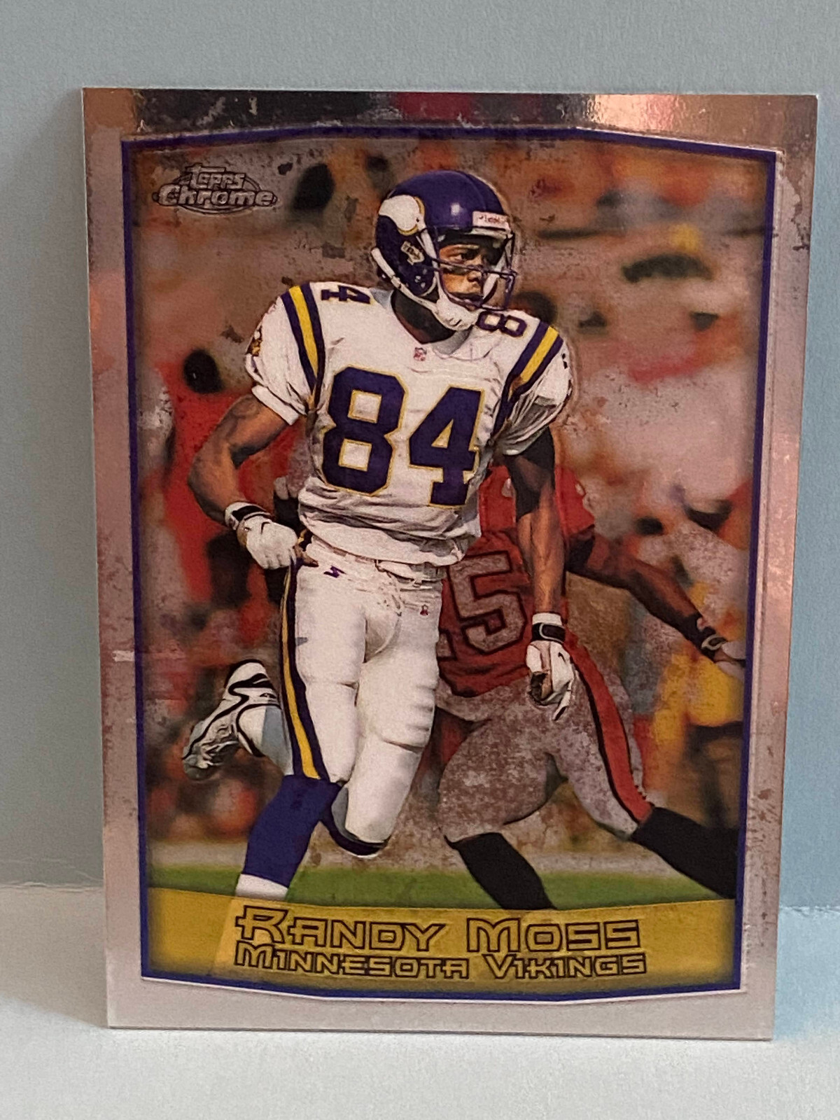 JA2413 1999 Topps Chrome Randy Moss #1 Minnesota Vikings