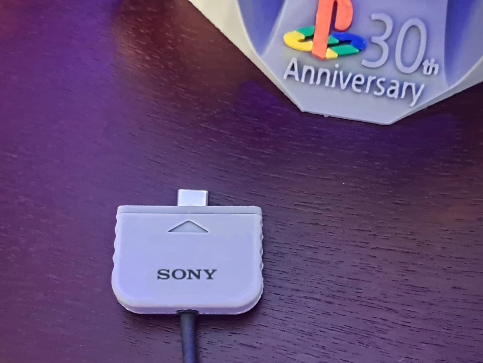 PS5 30th anniversary USB-C Charge Cable PSONE style For DUALSENSE Controller 6ft - Image 4 of 4