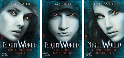 Lisa J Smith  Night World Band 7 8 9 Kriegerin der Nacht Herr der Dämmerung