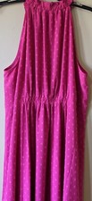 Emma Michele Women's Pink Maxi Dress Size 2X New