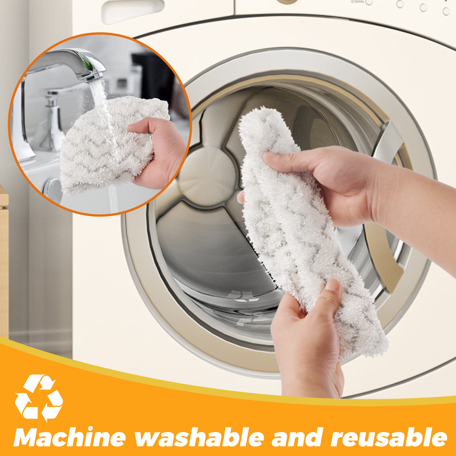 Steam Mop Replacement Pads Compatible With Bissell Powerfresh Steam Mop Pads For Bissell 1940