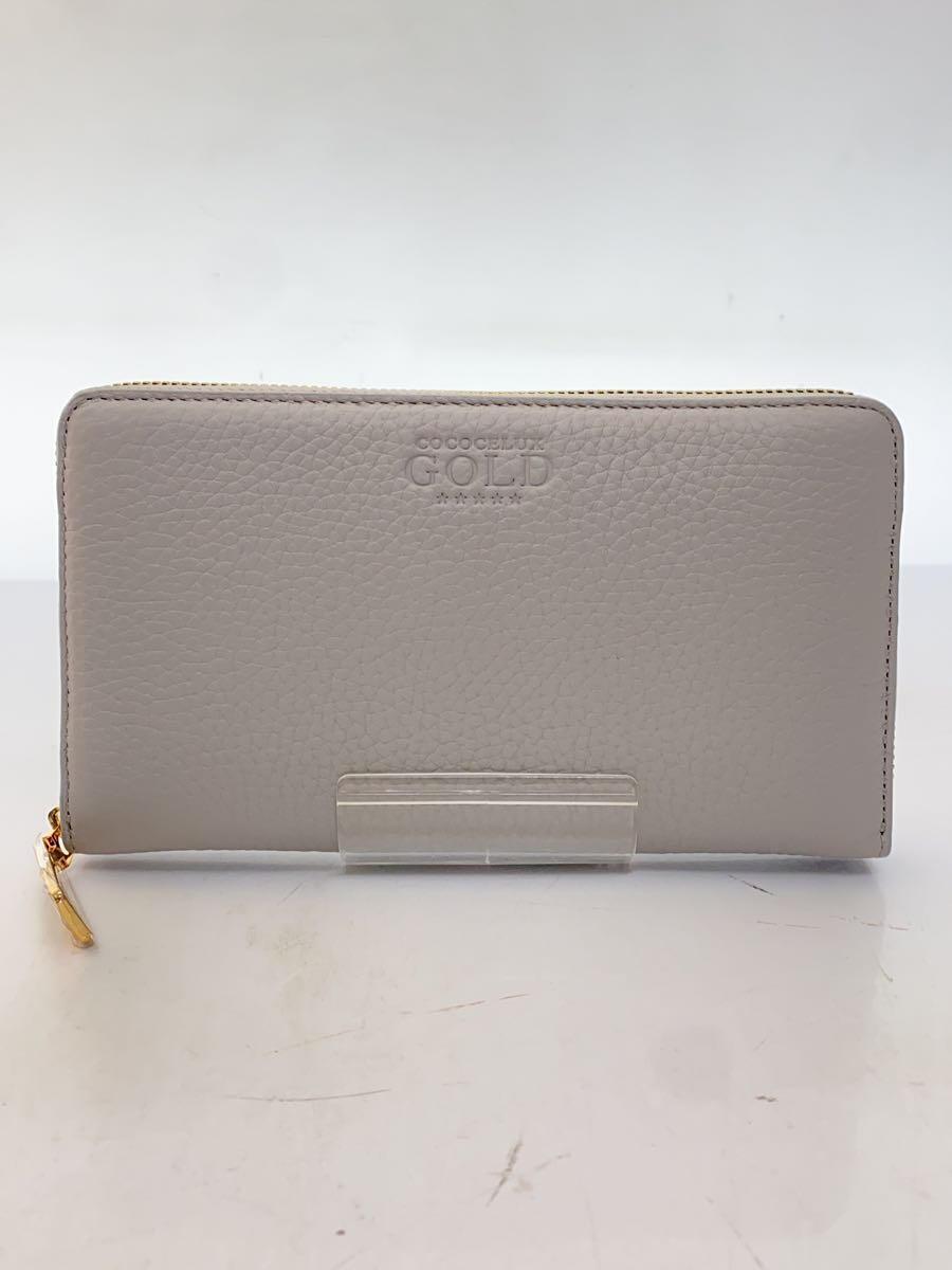 COCOCELUX GOLD Long Wallet Leather GRY Women 205DA0283 | eBay
