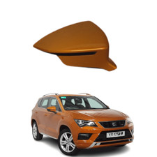 Seat Ateca 2016/Tarraco 2018 Onwards Wing Mirror Cover RH Or LH in Samoa Orange