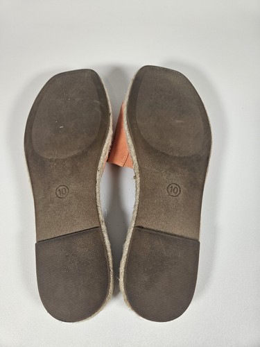 Universal Thread Damen Maren quadratische Zehenpartie Espadrille Slide-On Sandalen Größe 10 - Bild 5 von 6
