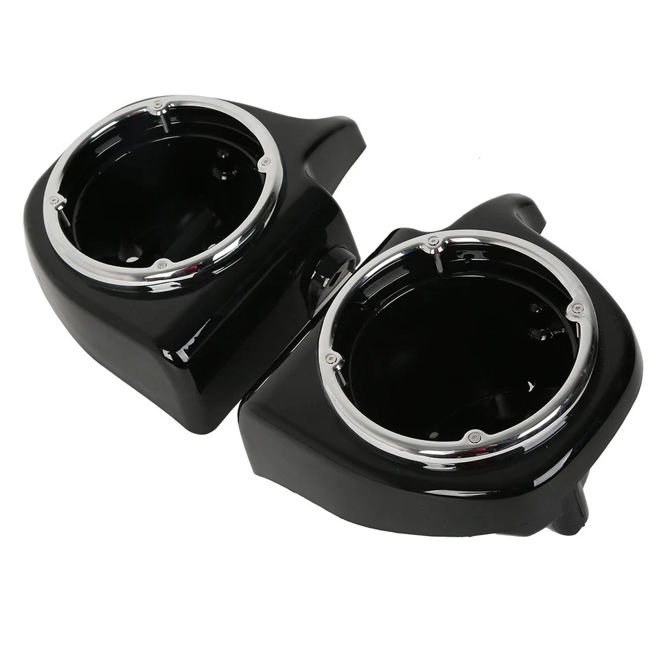 6.5" Speaker Pods Lower Vented Fairing For Harley Touring Electra Street Glide - Image 3 of 4