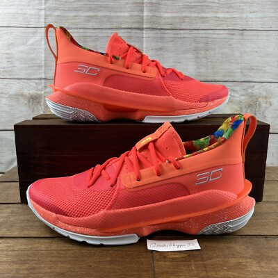 Under Armour Curry 7 x Sour Patch Kids Peach Plasma 3021258-603