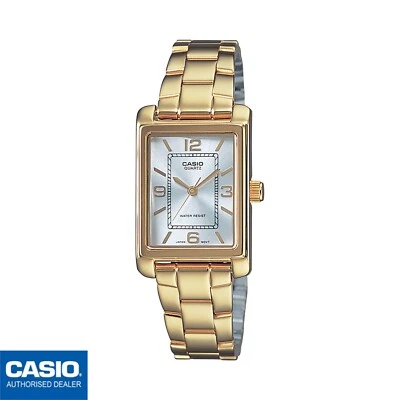 CASIO LTP-1234PG-7AEG⎪LTP-1234PG-7A⎪Casio Tank⎪CASIO Collection⎪Mujer⎪Dorado