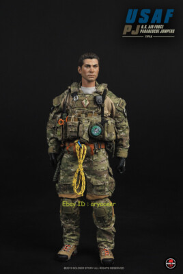ミリタリー SOLDIER STORY USAF PJ SS080B Soldier Story Ss080b 1/6 Usaf Pj Pararescue Jumpers Action Figure