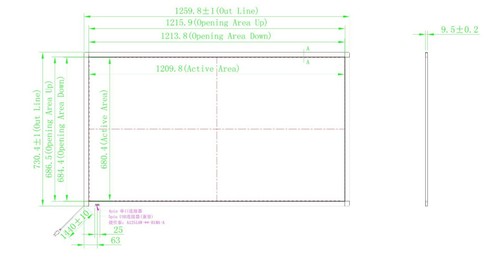 55 inch USB IR Multi touch screen overlay;20 points Infrared multi touch screen - Picture 10 of 10
