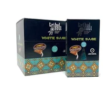 Tribal Soul - White Sage Backflow Incense Cones