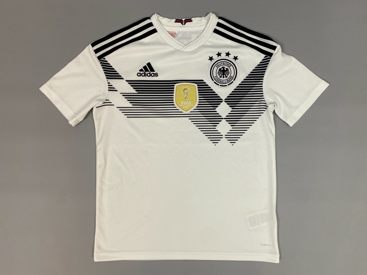 GERMANY 2018 2019 HOME SHIRT FOOTBALL SOCCER BOYS JERSEY BQ8460