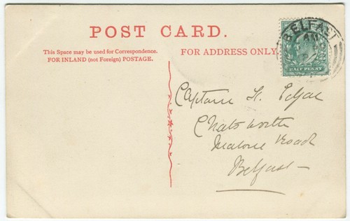 MAIN STREET, LARNE - Co. Antrim Postcard (P4678) - Picture 2 of 2