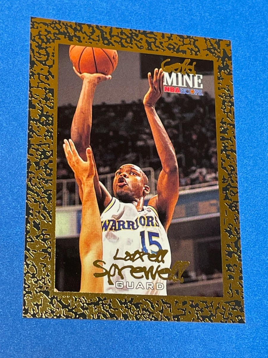 Latrell Sprewell 1995 Skybox NBA Hoops GOLD MINE #435 | eBay
