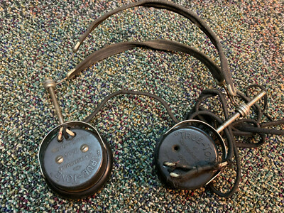 True-Tone 1500 Supersensitive 3000 Ohm Vintage Headphones