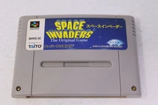 Space Invaders The Original Game SNES Super Famicom Japan Region Lock Cartridge