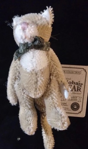 Seltene Boyds Bears Lindbergh Cattington Katze Kätzchen Mohair Miniatur Plüsch Lot - Bild 4 von 5