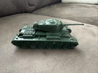 VINTAGE ORIGINAL 1963 Marx Battleground Dark Forest Green Soft Plastic #41 Tank