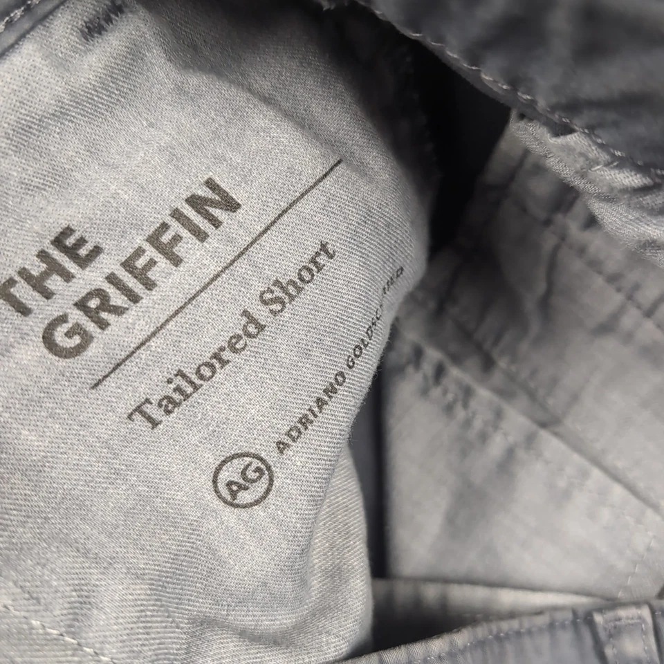 Adriano Goldschmeid Shorts Men 30 Gray Chino Preppy Classiccore Normcore Casual - Image 3 of 4