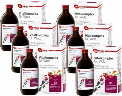 6er-Pack Dr. Wolz Vitalkomplex Nahrungsergänzungsmittel - 500 ml (10964012)