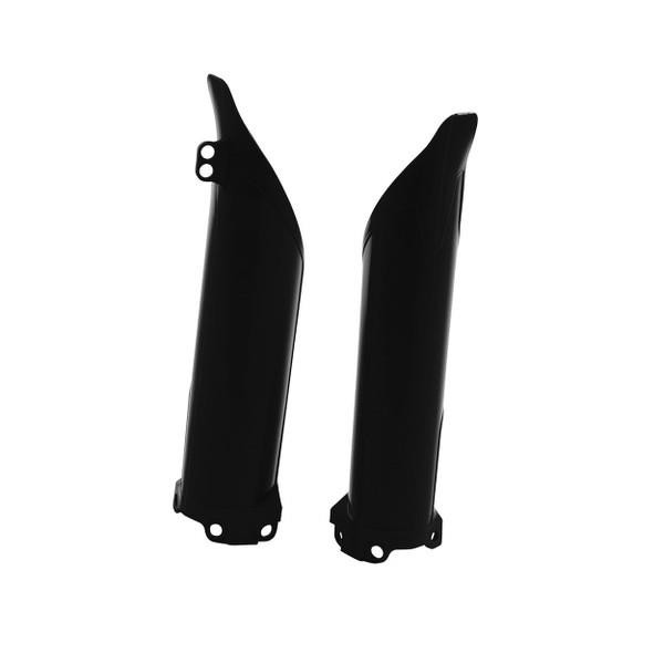Rtech Fork Guards (Black) Kawasaki KXF250 09-16 KXF450 09-16  MX Motocross