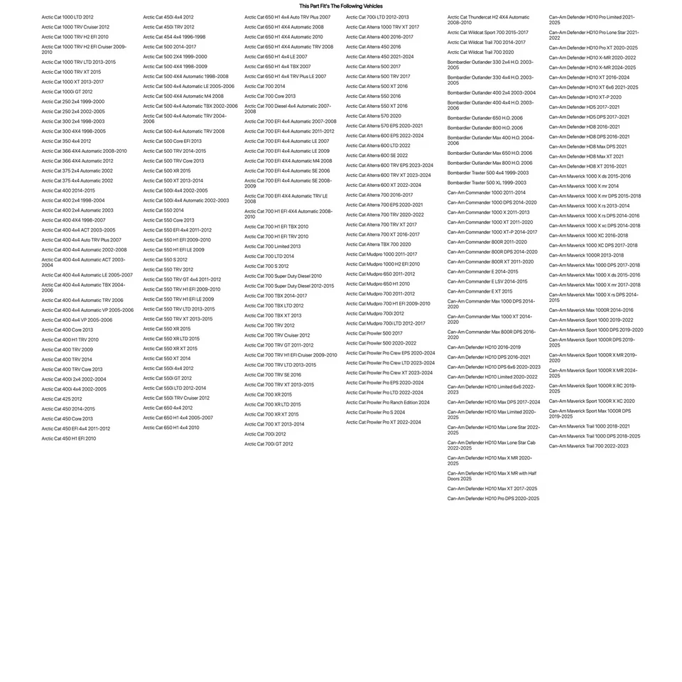 Tusk TriloBite® HD 8-Ply Tire 25x10-12 For KYMCO UXV 700i SP 2014 Foto 2 de 4