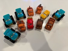 McDonalds 2006-22 Disney Pixar Movie "Cars" Lot of 11 Happy Meal Toys